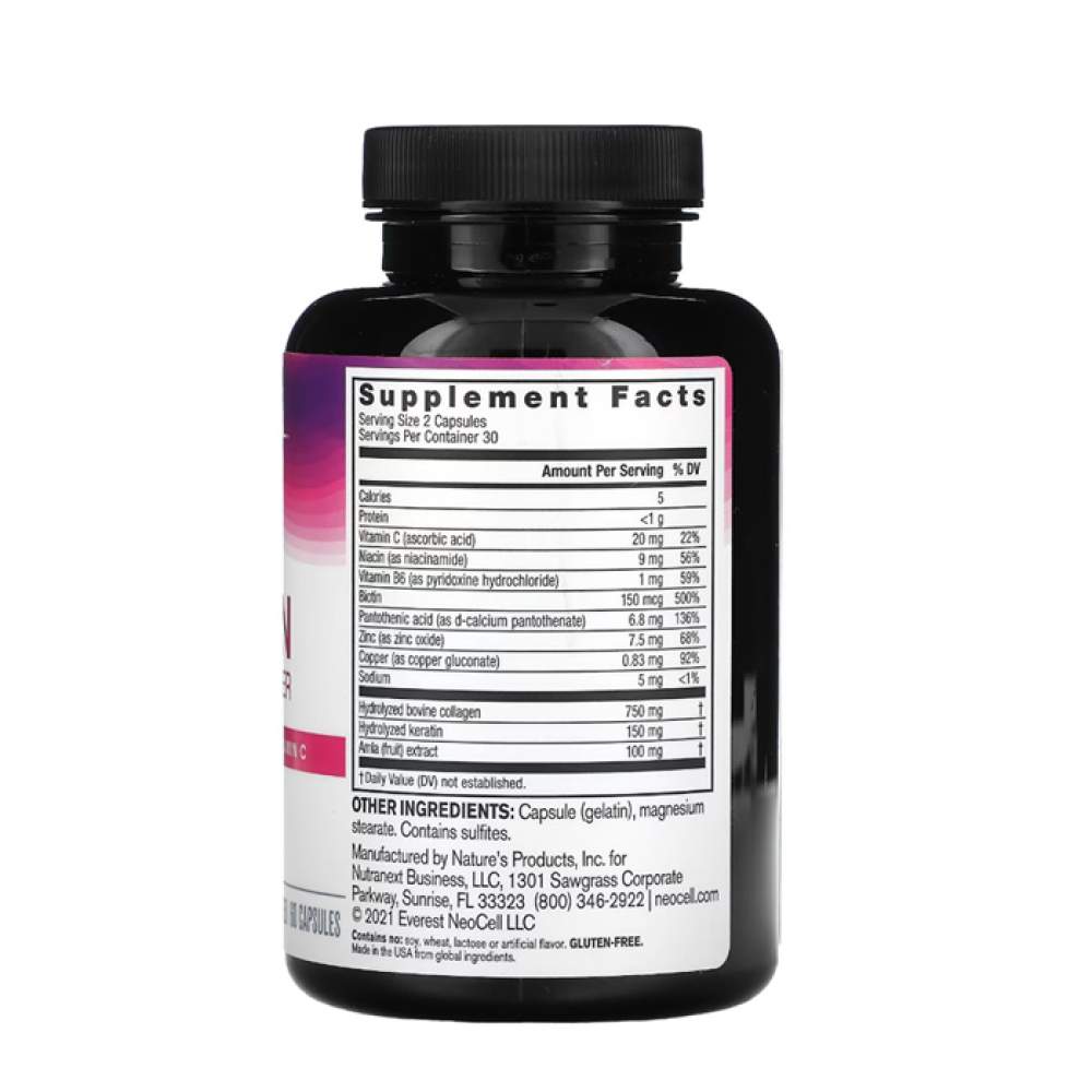 كبسولات زيادة حجم الشعر من نيوسيل