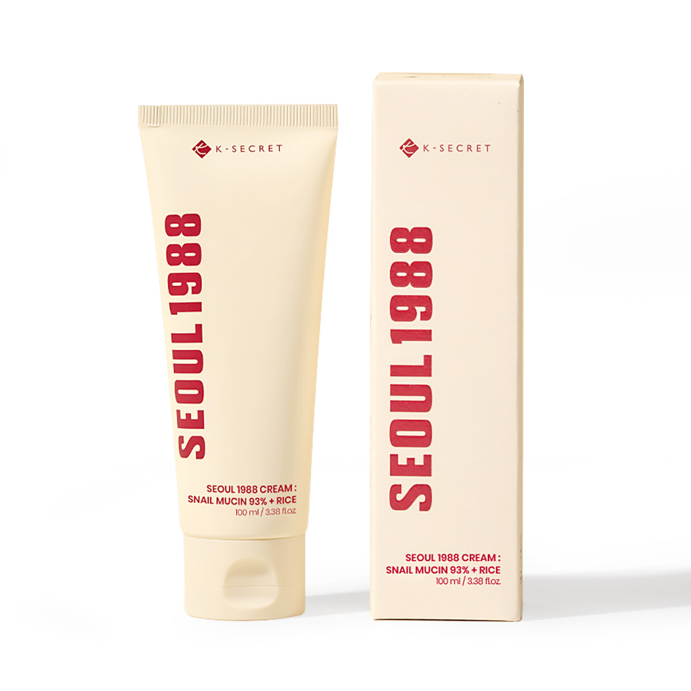 كريم سيول 1988 بخلاصة إفرازات الحلزون والأرز لترطيب وتجديد البشرة